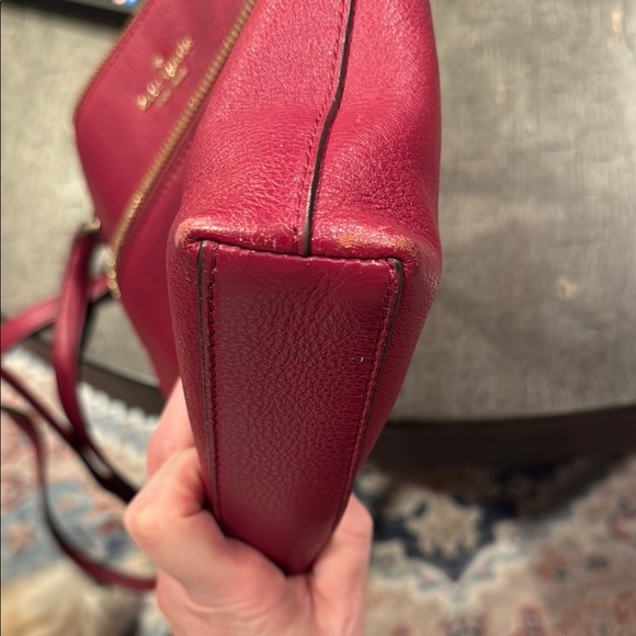Kate Spade Red Leather Crossbody Bag - Picture 6 of 6